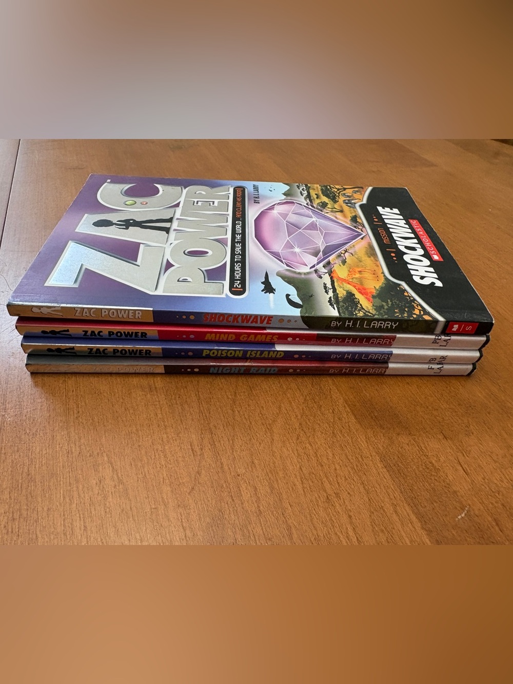 Zac Power Books by H. I. Larry